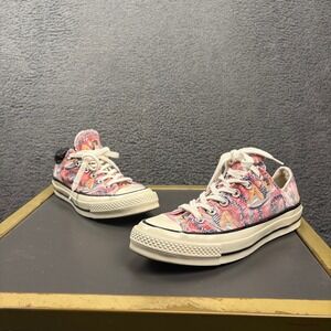 Converse Chuck Taylor All Star 70 Low Top Floral Print Sneakers Womens‎ 7.5